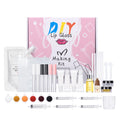 DIY Lip Gloss Making Kit - Natural, Vegan, Glitter & Tint Supplies for Creative Cosmetics