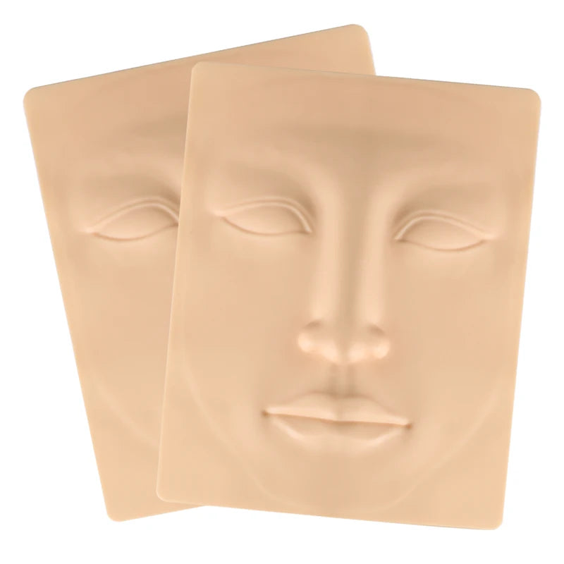 Tattoo Practice Skin Artificial Leather for Eyebrows Eyes Lips Nose Full Face