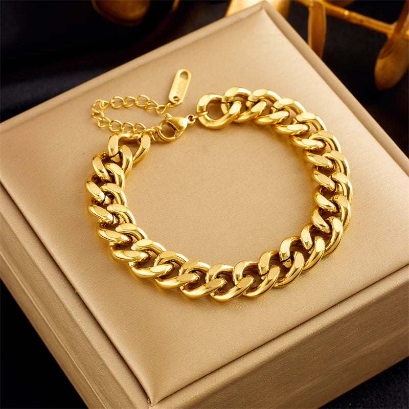 Multilayer Chain Bracelet for Women with Butterfly Heart Belt Design - Jewelry Party Gift