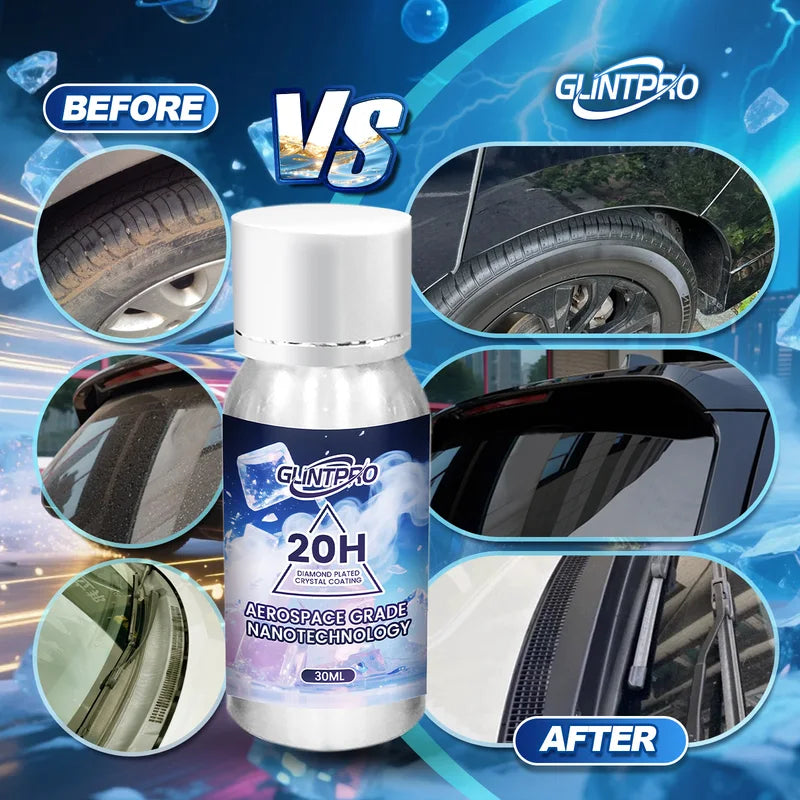 20H Ceramic Car Coating - High Gloss Hydrophobic Scratch Protection 30ml