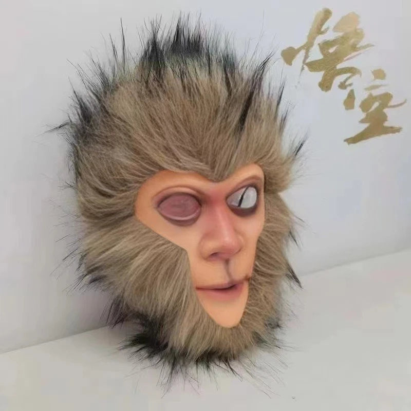 Halloween Skull Mask Unisex Cosplay Costume Prop with Movable Jaw