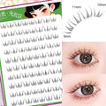 Self-Adhesive Cluster Eyelashes No Glue Reusable False Lash Extensions