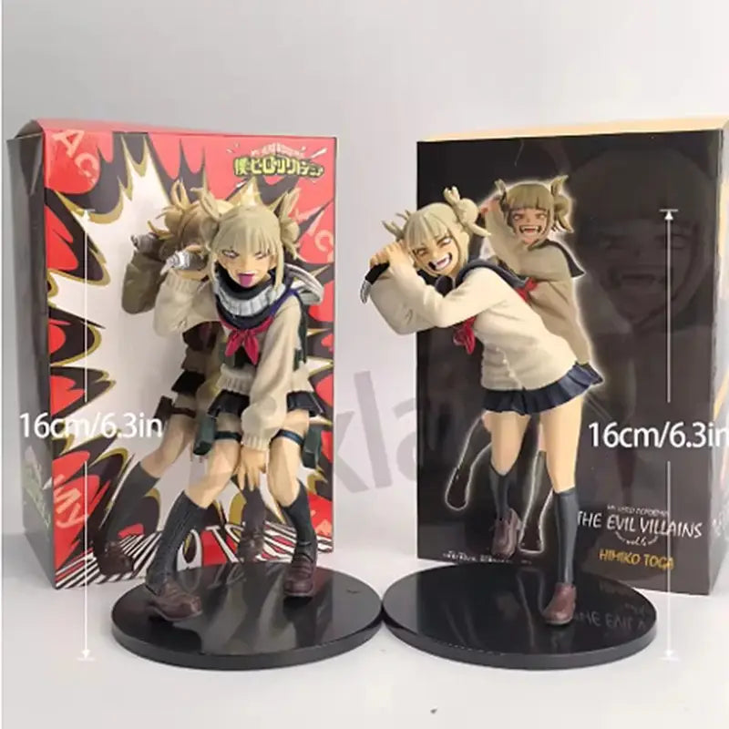 Anime Action Figurine Toga Bakugou Midoriya PVC Collectible Model Toy