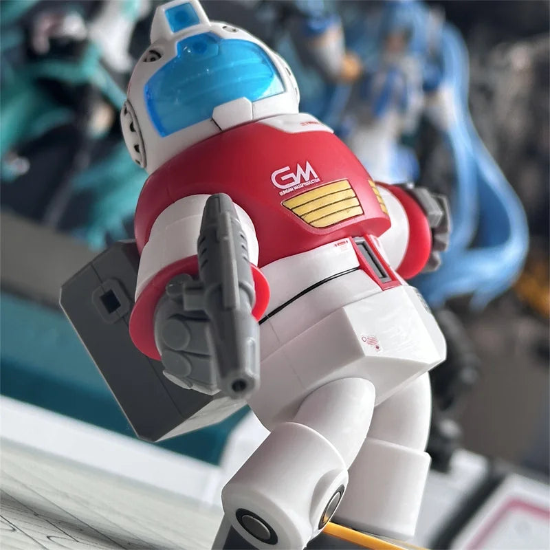 Magnetic Assembly Model Kit - Chubby GM Zaku Action Figure Gift for Kids