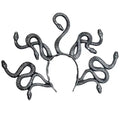 Realistic Snake Halloween Headband - Scary Hair Hoop for Cosplay & Parties