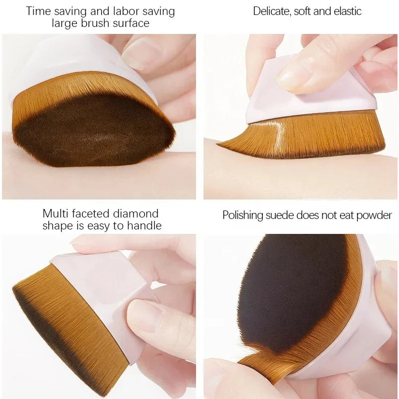 Professional Makeup Brush Set - Large Face Powder Blush Foundation Soft Cosmetic Tools