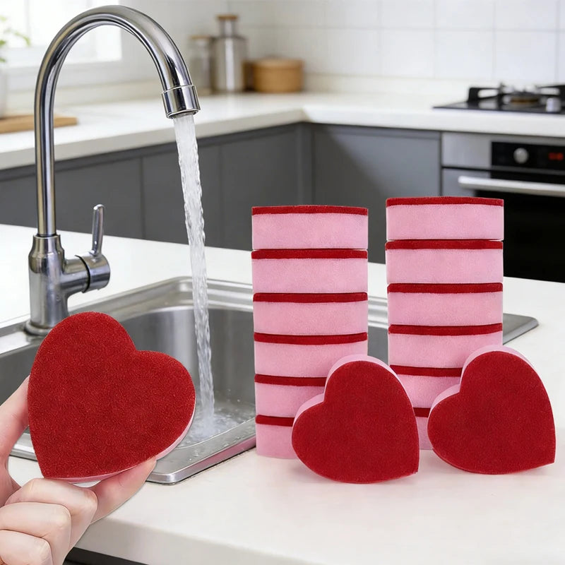 Non-Scratch Dish Sponges 5/12Pcs Dual Sided Kitchen Cleaning Sponges