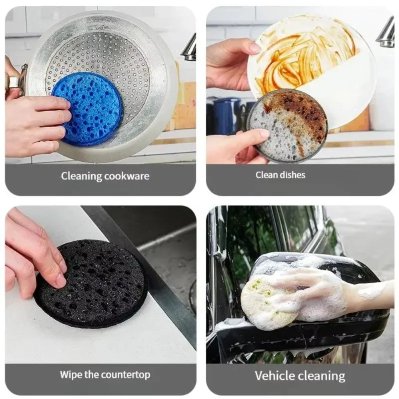 High Density Kitchen Dishwashing Sponge Soft Absorbent Cleaning Pad for Pots and Household Use