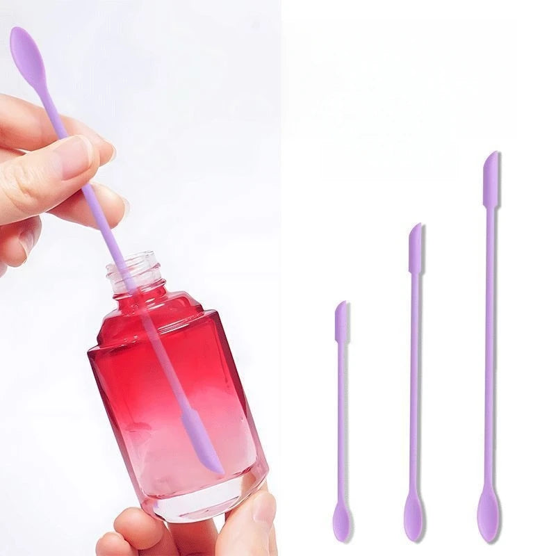 Mini Cosmetic Scrapers Set for Lotion and Cream Extraction - 3 Small Beauty Tools