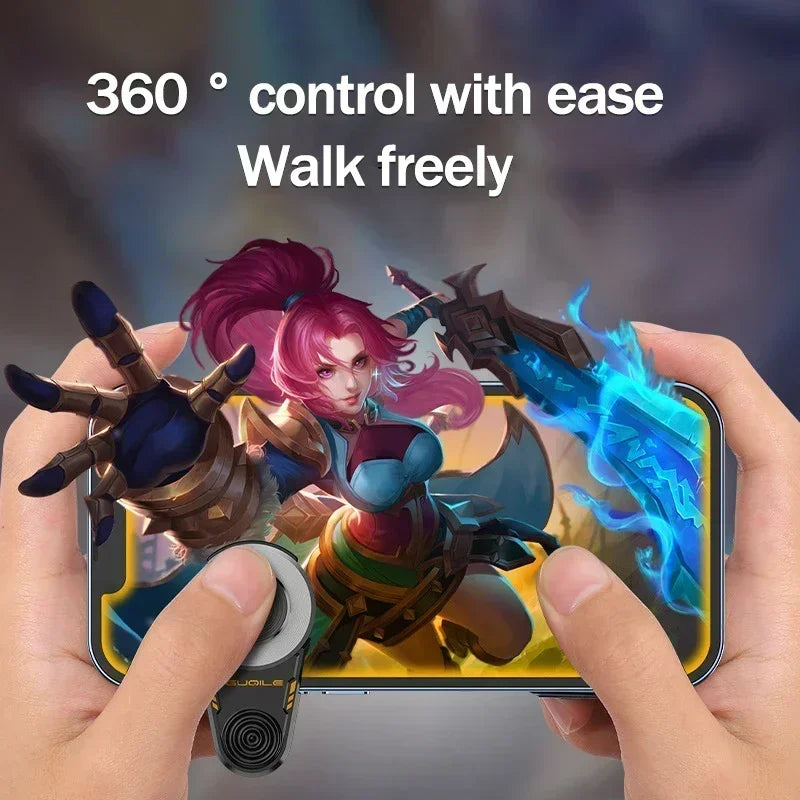 Portable Mobile Phone Joystick Game Controller for iPhone & Android - X1