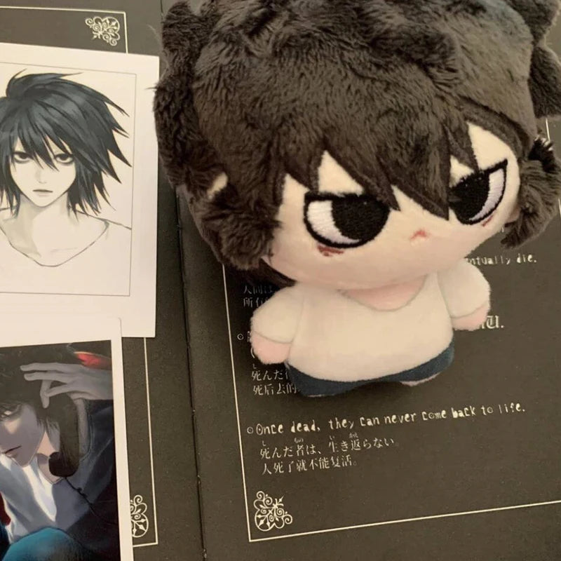 Anime Death Note Light Yagami L Cosplay Plush Doll - Soft Collectible Toy