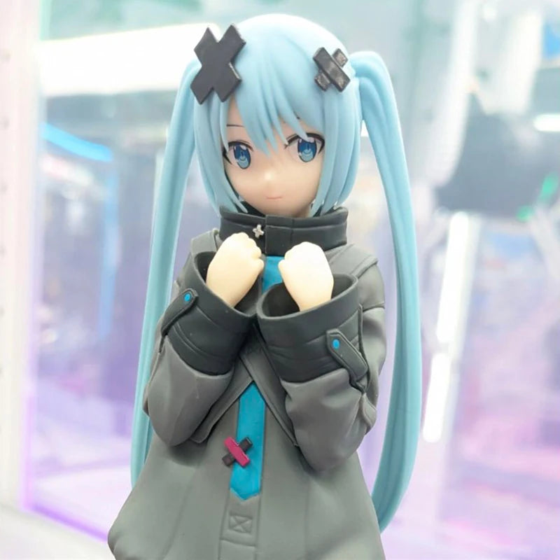 Colorful Hatsune Miku Action Figure Ornament Toy - 20.5cm PVC Collectible