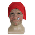 Funny Granny Latex Halloween Mask Old Nana Wrinkled Face Costume Prop