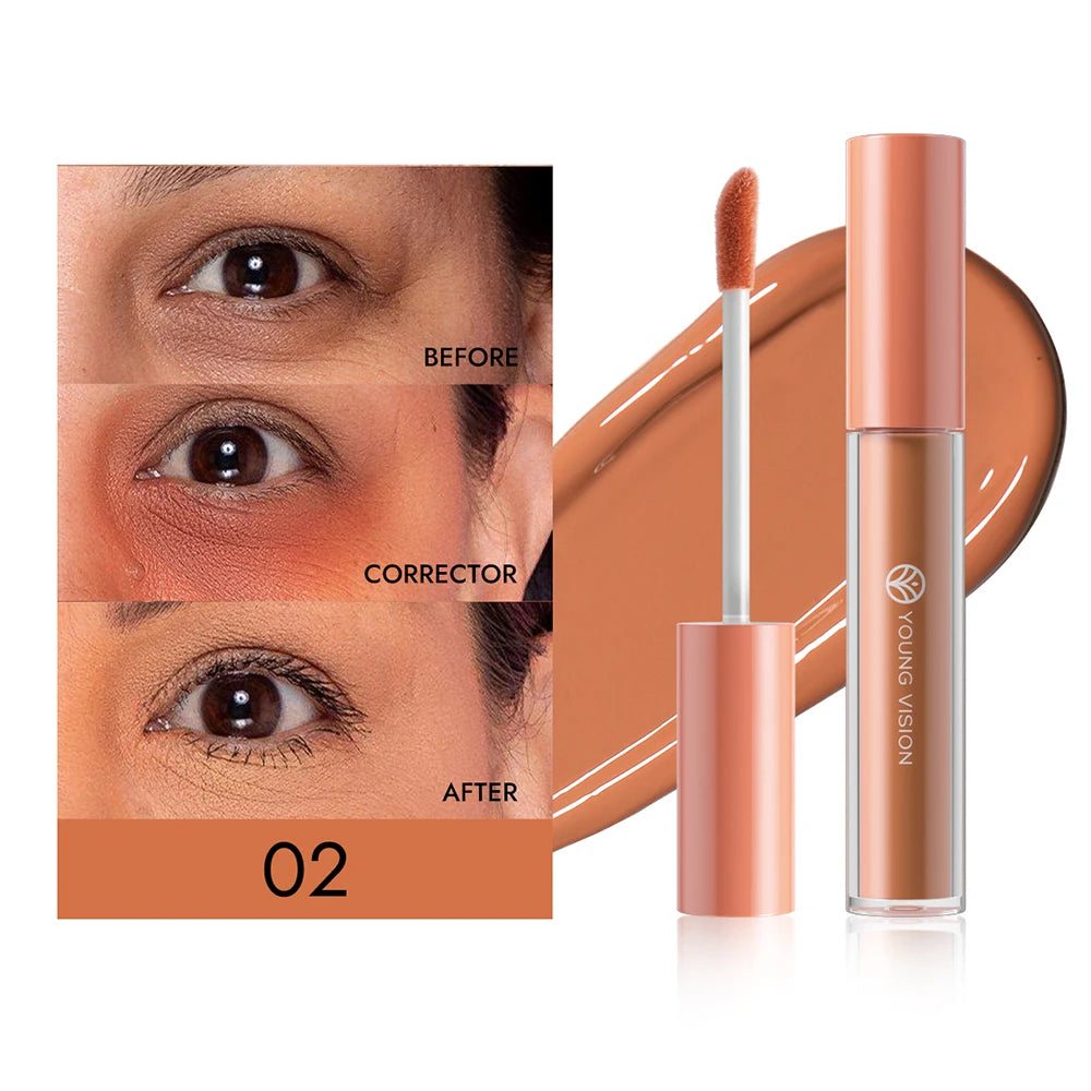 Color-Correcting Liquid Concealer Palette - Neutralize Redness & Darkness