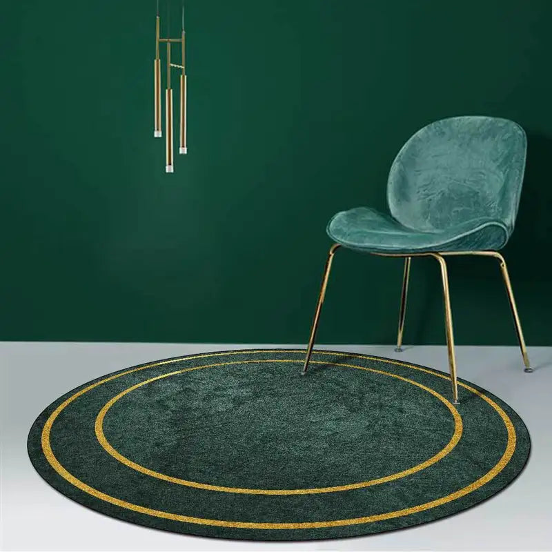 Luxury Round Area Rugs for Bedroom & Living Room - Soft, Water-Absorbent Carpets