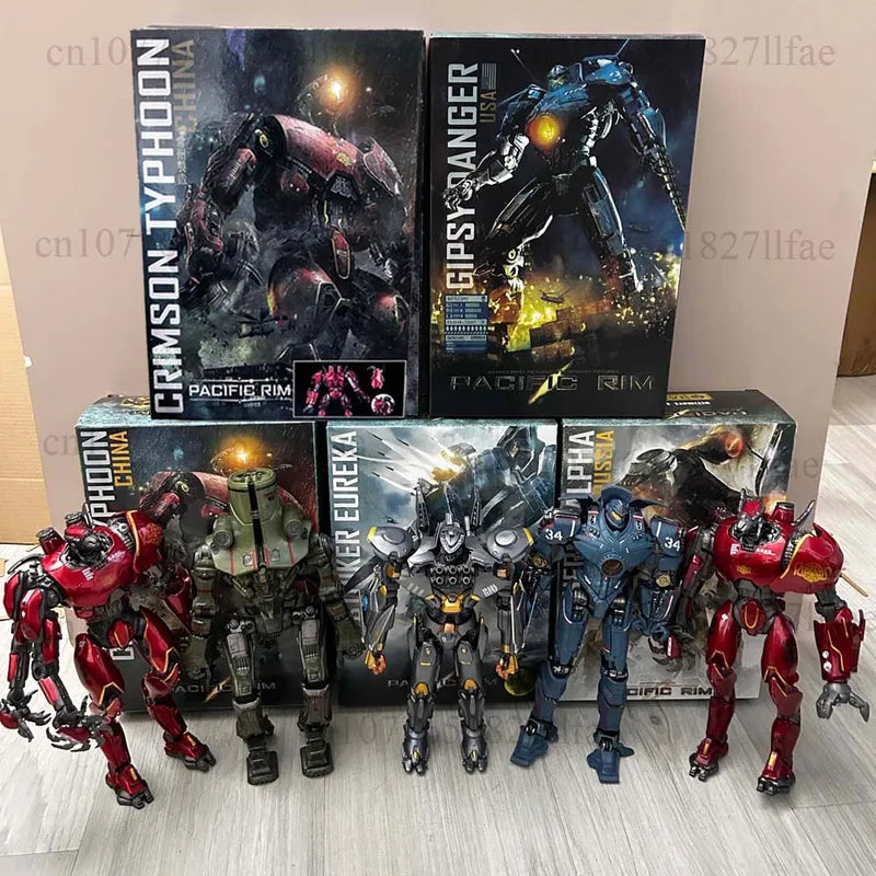 Pacific Rim Action Figure LED Light Japanese Mecha Gipsy Danger Obsidian Fury Collectible Toy