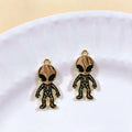 Halloween Skeleton Crow Duck Cat Alien Charms 10pcs Jewelry Pendants for Earrings & Crafts