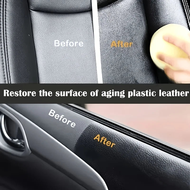 Car Interior Scratch Repair Paste - Plastic Polishing Wax for Dashboard & Surface