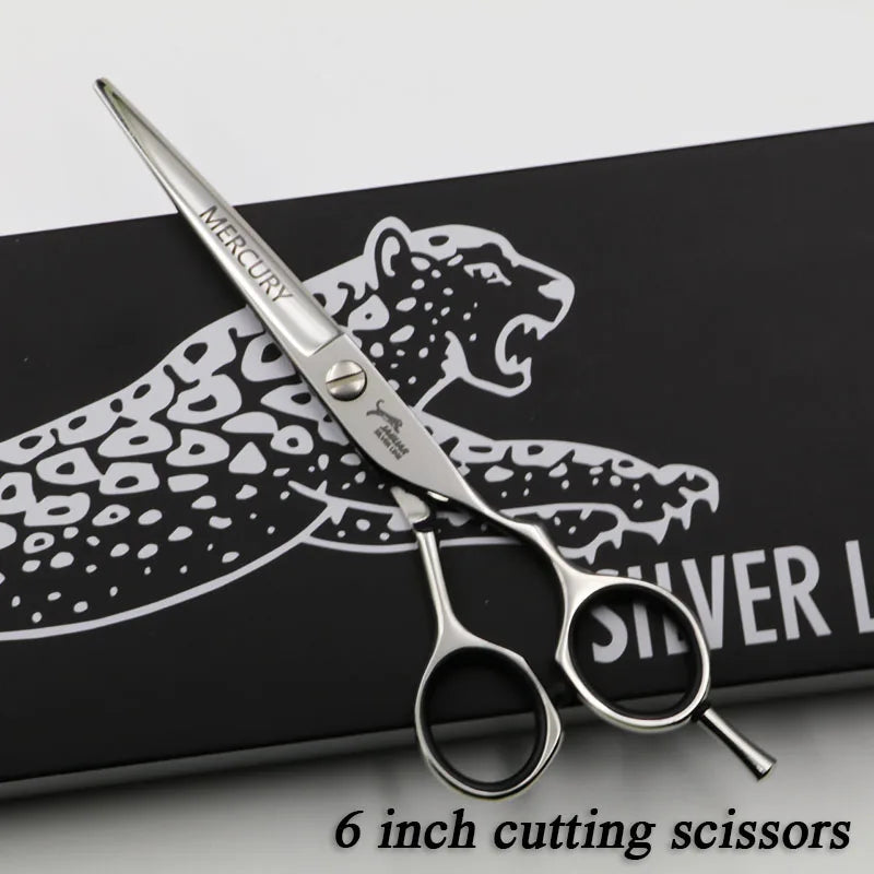Professional Hairdressing Scissors Set 4 Sizes Stainless Steel Barber Shears