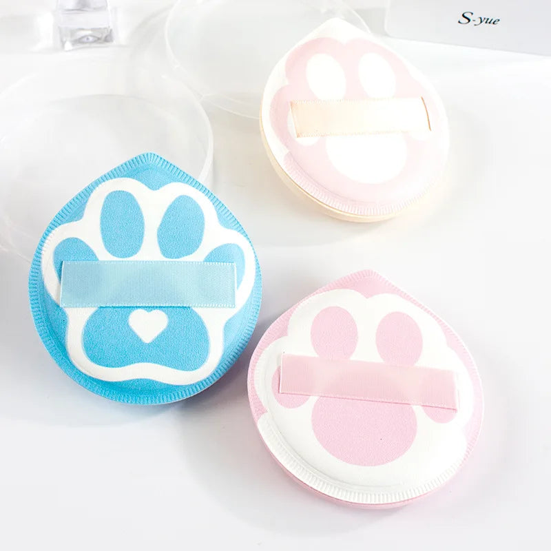 Cute Makeup Sponge Puffs Set - Cat Claws Shape Air Cushion Foundation Tools