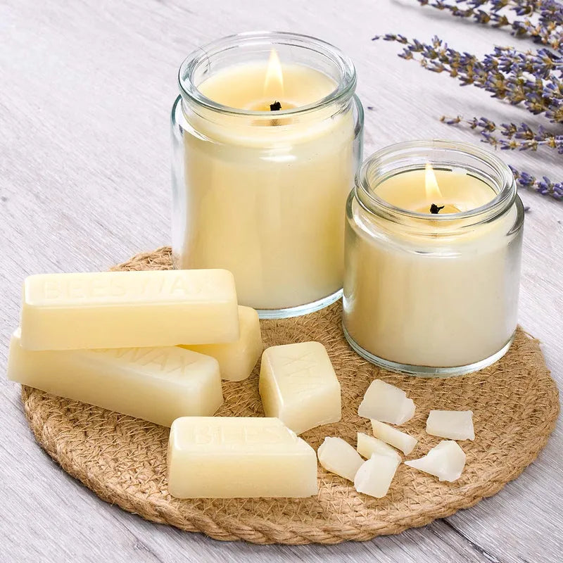 6Pcs Beeswax Candle Making Kit - Natural Scented Wax Blocks for DIY Crafts