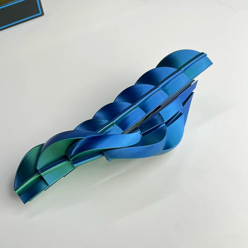 3D Printed Twist Fidget Ball Stress Relief Handheld Toy - Durable & Calming