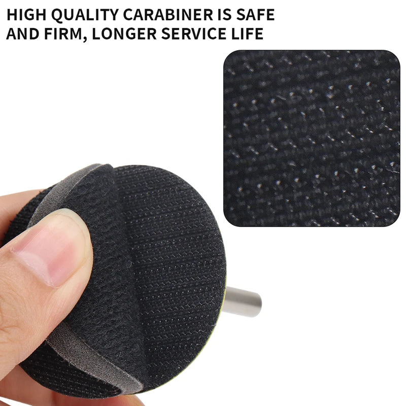 2PCS Soft Density Sponge Polishing Pad 50mm 75mm Buffer Backing Pad for Power Tools