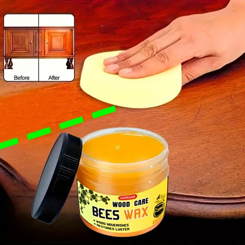 Beeswax Wood Polish Paste - Natural Surface Conditioner & Protectant