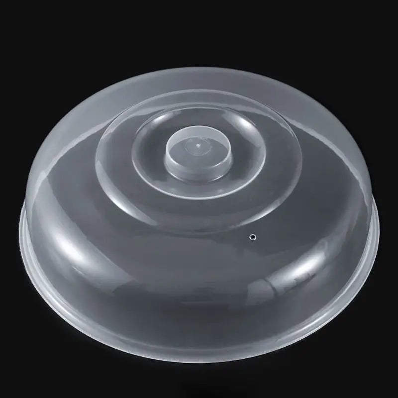 Heat Resistant Food Cover for Microwave Cooking, Splash Guard, Round Food Grade Plastic