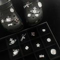 Cute 3D Hello Kitty & Star Shoe Charms Detachable DIY Shoe Buckles for Garden Clog Holes