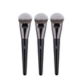 Angled Makeup Brush Set - Foundation Concealer BB Cream Face Tools, Multiple Handle Colors