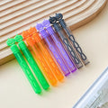 Halloween Pumpkin Test Tubes - 10-50 Pack, Colorful Plastic Party Favors