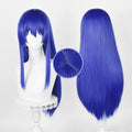 Blue Heat-Resistant Synthetic Wig for Anime Cosplay - Saiki Kusuo & Kokomi
