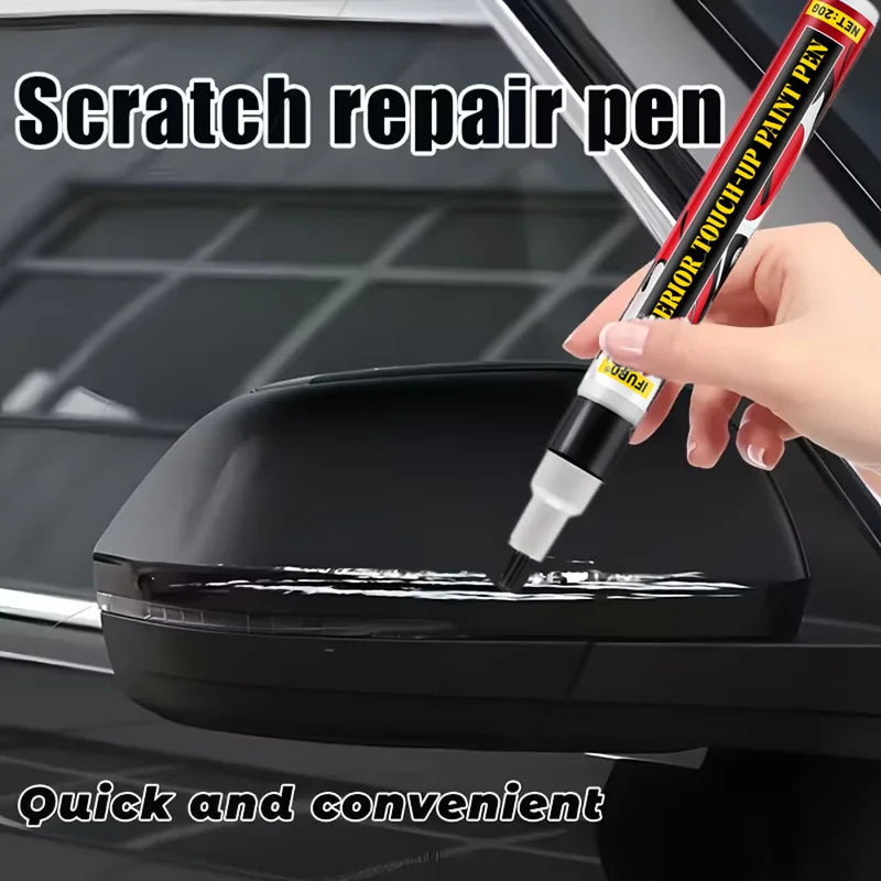 20G Black Car Touch Up Paint Pen - Scratch Remover for Car Body, Interior, Wheels