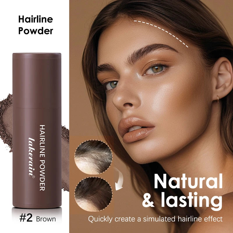 Waterproof Hairline Powder for Seam Filling & Hair Root Touch-Up - Natural Shade