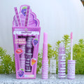 Cute Ice Cream Lip Gloss Set - Waterproof, Long-Lasting Moisturizing Lip Balm for Girls & Women