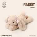 35cm Plush Shy Rabbit Doll - Cute Cartoon Anime Stuffed Toy for Kids & Teens