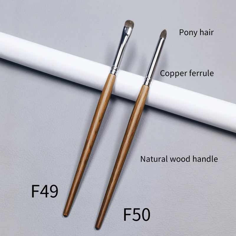 Eye Shadow Makeup Brush Set - Precise, Soft Pony Hair for Eye Makeup