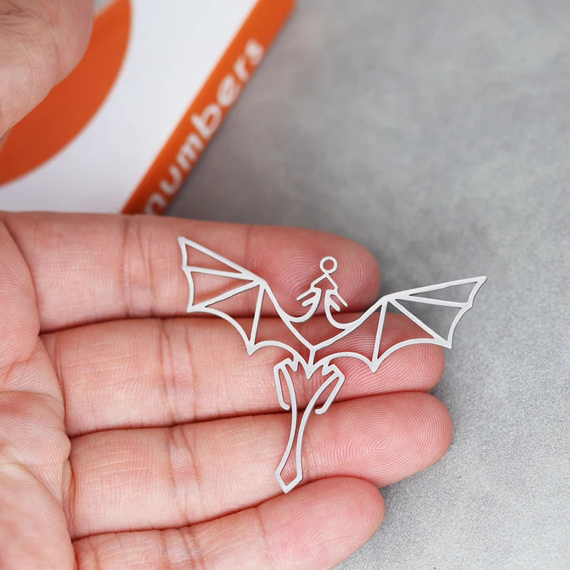 Halloween Charm Pendant Set for Jewelry Making - 3 Pcs Stainless Steel DIY Craft Jewelry Findings