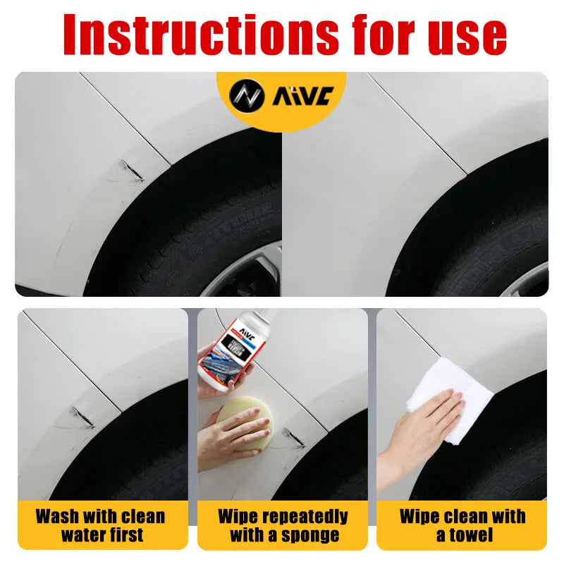 Car Scratch Remover Paint Care Kit Auto Swirl & Scratch Repair Polishing Tool
