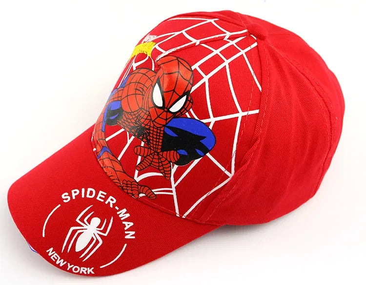 Children's Spiderman Baseball Cap - Superhero Sun Hat for Kids