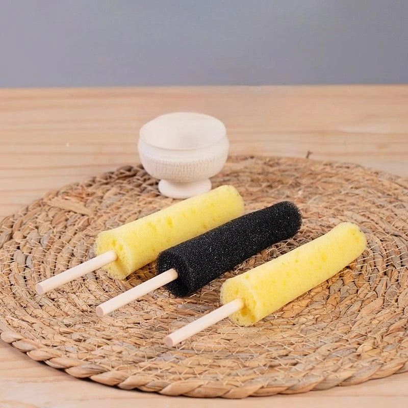 Pottery Pull Blank Water-Absorbing Sponge Stick for Ceramic Finishing