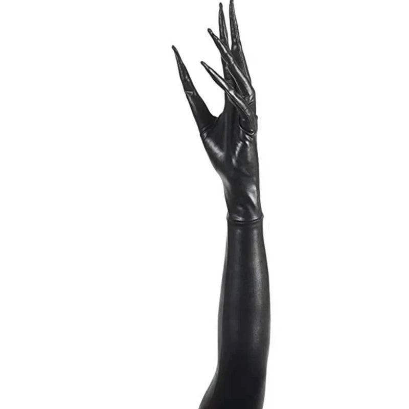 60cm Halloween Devil Claw Gloves Women's Cosplay Costume Prop for Masquerade Party