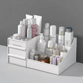 Men's Fragrance Organizer with Drawers and Compartments - Bathroom Counter Storage