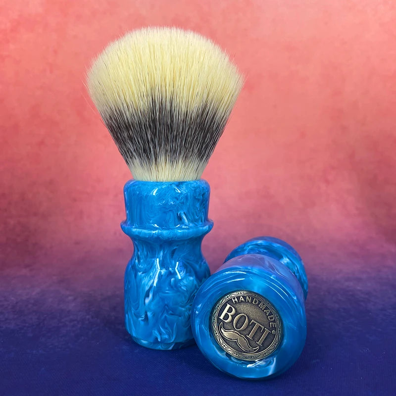 Premium 2026 Chick Down Fiber Shaving Brush with Ergonomic Handle - Soft Knot Wet Shaving Accessory
