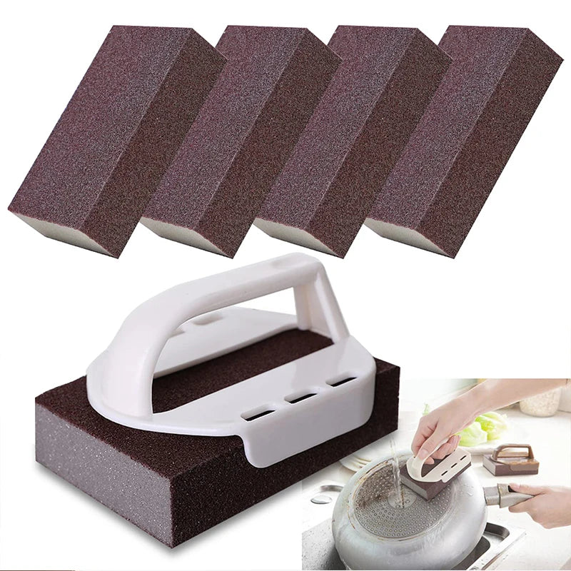 Multi-Purpose Emery Sponge for Kitchen and Household Cleaning - Rust & Dirt Remover