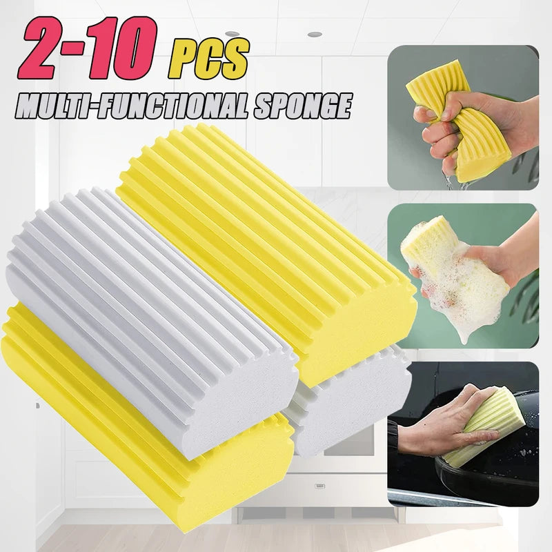Multi-Functional Absorbent PVA Cleaning Sponge Set - Household & Car Use