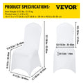 Stretch Spandex Wedding Chair Covers 50 or 100 Pcs for Banquets & Events
