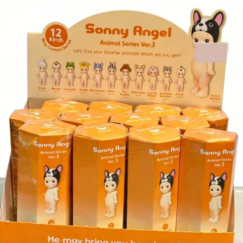 Animal Series Blind Box Figurines - Mystery Animal Figures Set 1/2/4 Pieces