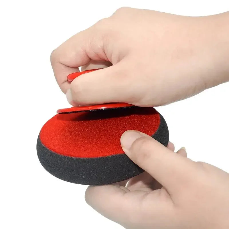 Car Waxing Sponge - Small Hand Waxing Crème Applicator for Car Detailing